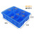 冰禹 BYlj-320 塑料分隔式零件盒 螺丝物料盒 特厚590十格箱（590*385*145）