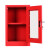 建功立业200401应急物资柜800*500*350mm防护用品柜器材展示柜红色