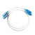 志豪自粘隐形透明光缆光纤延长线皮线光钎线光纤线尾纤光议价 15m