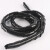 汉河电线保护套包线管理线器缠绕管束线管规格多样SWB系列 SWB-10mm 约8米黑色