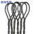钢丝绳吊索插编吊装用吊起重工具双扣编头子软钢丝绳14mm16mm18mm 12毫米做好6米长吊1.2吨拉8吨