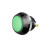 CDOE 12mm金属按钮防水开关彩色焊接式螺丝脚抗爆耐腐蚀 复位球形 锌铝合金焊接脚(绿色)