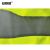 安赛瑞 拉链款反光背心 安全荧光马甲 多功能多口袋彩色 巡逻保安 荧光黄 XL码 28211