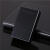 Aifang创意铝合金20支装烟盒潮流防潮抗压DIY定制金属便携盒 黑色（软包）