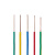 众邦 电线电缆 BVR120平方国标铜芯电源线单芯多股软线 红色 100米/卷