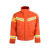 优普泰抢险救援服17款消防救援服阻燃服冬季套装 橙色 XL