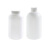 塑料样品瓶试剂瓶hdpe白色大口小口瓶实验室化工药剂分装瓶含内盖 HDPE/白色塑料/500ml大口