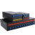 吉斯迈瑞 4LC+ 4口桌面式光纤终端盒满配 单模尾纤光缆熔接盒 电信级壁挂接续盒