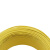 华美电线电缆 BLV25平方国标铝芯电线单芯户外用铝芯电缆线 黄色 100米