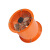 柒亦辰 QYC-3494 工业管道换气扇排气扇强力排风扇 高速14寸（橙色） 台