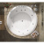 熊拉图轻奢品牌嵌入式浴缸家用亚克力 圆形浴缸嵌入式家用成人小户型浴 按摩缸 1.9M