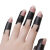 定制适用10只装一次性女光疗防紫外线露手指头手部防护美甲胶布带 防黑手套（50只装）