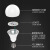 佛山照明（FSL）led灯泡E27螺口大功率节能灯超亮小灯泡球泡灯超炫系列5W 黄光