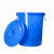 卫洋 WYS-197 大号圆桶塑料水桶蓄水桶加厚储水桶 酒店厨房工业环卫物业垃圾桶 发酵桶容器60L 带盖