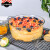 Ocuisine 法国进口舒芙蕾戚风蛋糕烘焙模具高硼硅玻璃烤盘烤箱微波炉圆形 23cm圆形蛋糕烤盘