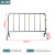 卉圳铁马护栏304不锈钢交通排队护栏隔离安全围栏1*1.5米HJ411