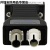 定制宇泰 串口RS232转光纤收发器MODEM多模光端机ST接口无源 ut-2
