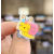 览日鸟儿童戒指指环女童公主可爱首饰玩具卡通塑料礼物甜美饰品幼儿园 蜜蜂