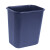 白云清洁 baiyun cleaning AF07019 小号客房反边垃圾桶无盖垃圾桶小号方形收纳桶卫生桶办公室纸篓 8L 灰色