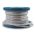 楷赫 钢丝绳 透明包塑晾衣绳pvc涂塑防锈葡萄架钢丝 4mm粗 可按需裁剪 单位:米
