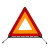 神龙 灭火器 车载车用干粉灭火器MFZ/ABC1+反光警示三角牌三角架+反光背心 安全行车A套装 消防器材