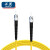 千天 光纤跳线 ST-ST 单模单芯 黄色 1.5m QT-DL25T