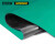 安赛瑞 橡胶台垫桌垫 ESD胶皮垫台布 工作台垫 宽0.6m长10m厚2mm绿色 10973