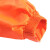 冰禹 环卫雨衣 分体雨衣雨裤套装 安全警示道路施工反光雨衣 双杠橘色3XL BYT-78