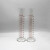 希万辉 实验室橙红标高硼硅带刻度直型量筒玻璃量筒 2000ml 2个装