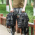晋范路亚背包大容量战术背包男多功能户外旅行登山骑行迷彩单双肩两用 升级版大号黑色