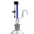 可调加液器1/5ml玻璃可调定量加液器污水加液器 1ml(125ml白玻瓶)