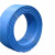 津峰（JINFENG）铜芯聚氯乙烯绝缘软线BVR 1×35平方毫米 蓝色 1米装 （95米起订，95米/盘）