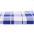 沸耐笙 FNS-03293 纯色制式33军训单人棉被套 蓝白格被罩 150*210cm【普通棉】四角带粘 条