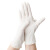 邦道尔一次性乳胶手套9寸有粉无粉防护检查手套 乳胶橡胶手套 乳白乳胶有粉手套盒装(100只) S