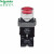 施耐德 平头带灯按钮常开 AC220V φ22 弹簧复位 1NO XB2BW34M1C红色（单位：个）