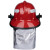 谋福CNMF10833 消防头盔14款消防灭火事故救援防护头盔 消防员防护安全头盔 （红消防头盔3Ｃ款）