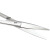 兰诗（LAUTEE）SY6001 不锈钢剪刀手术器械拆线组织剪 外科纱布剪刀 弯尖剪刀 20CM