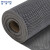 稳斯坦 W695 塑料防滑地垫pvc镂空地毯 网格防水酒店脚垫 0.9*15M(5.0厚灰色)