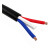 鑫王 RVVP屏蔽线电缆线控制信号线 屏蔽电缆RVVP4*1.0平方 100米/盘 黑色