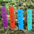安赛瑞 一字型加厚PP标签（500个）园艺标签一字型插地标签PP塑料标签 绿色 10×2cm 530277