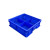 加厚周转箱分格箱五金零件工具盒多格塑料盒子物料盒螺丝盒分类盒 B型1格570*420*150mm