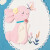 百菲 电风扇罩防尘罩子家用全包田园布艺电暖炉套卡通圆形落地式电扇罩 小粉兔