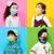 【现货秒发】日本PITTA MASK防尘口罩防花粉防雾霾男女儿童口罩 可多次水洗 儿童款（蓝灰绿）3枚装  1包
