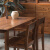 木墨（mumo） 餐椅 红橡实木餐厅座椅黑胡桃樱桃木北欧简约家用原木椅 红橡木