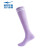 鸿星尔克（ERKE） 女袜小腿袜子保暖运动袜吸汗健身显瘦高筒袜长袜组合袜（3双装） 正白/正黑/空气紫 通用维尺码