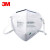 3M KN95口罩9501+耳戴式防粉尘雾霾颗粒物 非独立包装 环保袋装50只/袋 500只