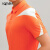 HONMA【专业高尔夫】男士印花polo衫2024春季吸湿速干HMKX707R816 橘红 M