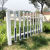 pvc变压器护栏塑钢草坪围栏花园室外庭院花坛篱笆栅栏隔离围挡 立柱 30cm