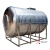 定制适用304不锈钢水箱卧式储水罐水塔平放加厚太阳能楼顶厨房蓄 0.55吨