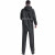 易美丽诺 LH1001 分体式反光雨衣雨裤套装户外雨具黑色 基础面料L